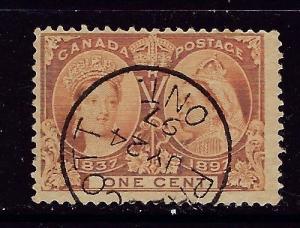 Canada 51 Used 1897 issue nice cancel