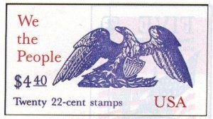 MALACK 2359a  BK162  $4.40 22c Constitution, COMPLET..MORE.. bc37