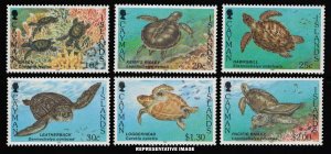 Cayman Islands Scott 693-698 Mint never hinged.