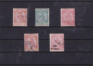 albania 1913-14  used stamps  ref 7618