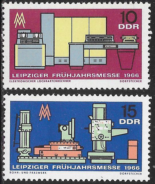 DDR #811-812 MNH CV$0.95