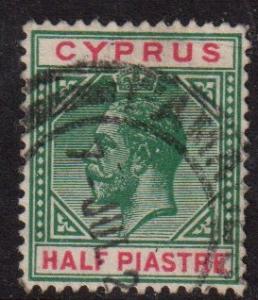 Cyprus - #62 King George V - Used