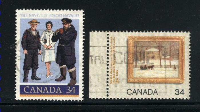 Can #1075-76   -1  used VF 1985 PD