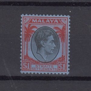 Malaya Straits Settlements KGVI $1 SG290 MLH BP10173