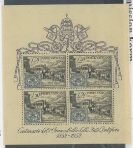 Vatican City #155a  Souvenir Sheet