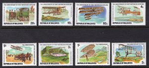 MALDIVE ISLANDS SCOTT 719-727