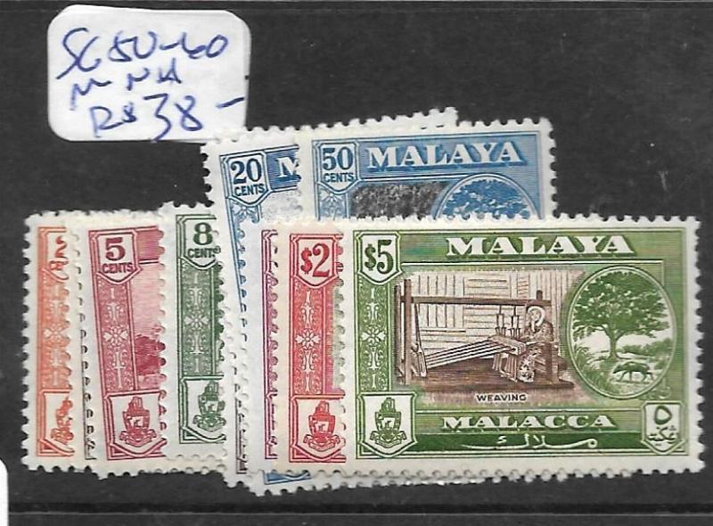 MALAYA MALACCA (P1201B) SG 50-60  MNH