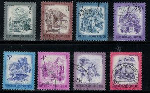 Austria 1977-1982 Definitives - Assortment of 16 Values - Used