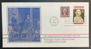 US #2412-2415 FDC (4 Covers) -Bicentennial Constitution 1787-1987 [BIC64-82oE]