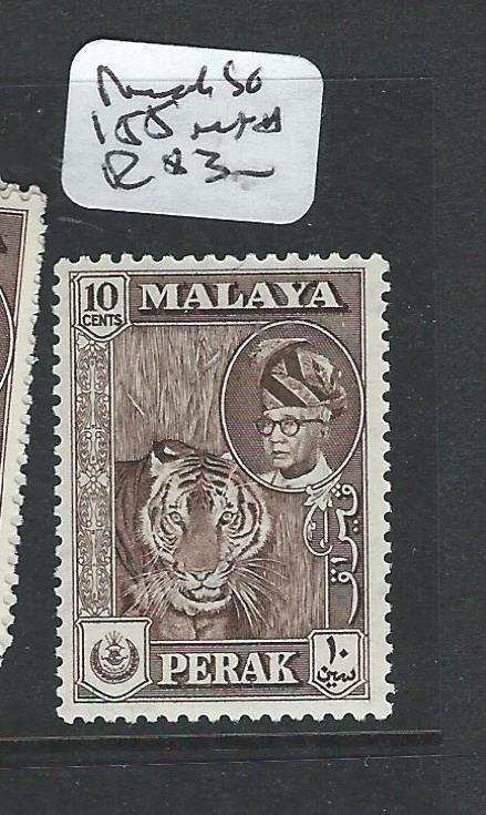 MALAYA PERAK  (P1008B) SULTAN 10C SG155  MNH