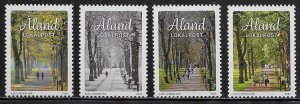 Aland Scott #'s 436a-d MNH