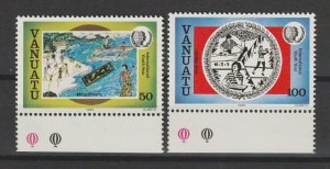 VANUATU 1985 SG 418/9w MNH