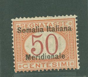 Somalia (Italian Somaliland) #J6  Single