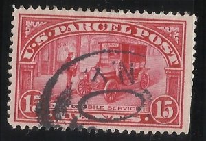 Q7 15c Used F/VF Centering Lower right perfs trimmed