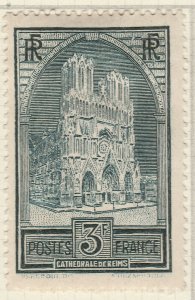 France France France Reims Cathedral 1929-31 3fr III VF MH* A23P39F13305-