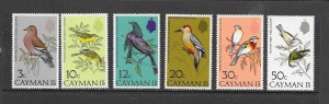 BIRDS - CAYMAN ISLANDS #322-27   MNH