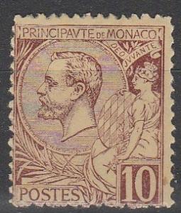 Monaco #15 Fine Unused CV $100.00  (A3359)