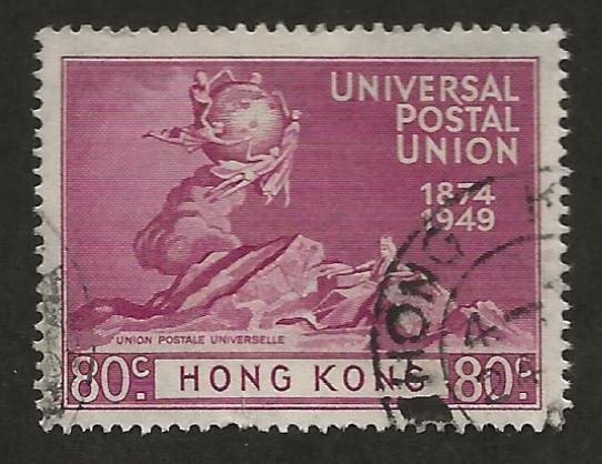 HONG KONG SC# 183  FVF/U  1949