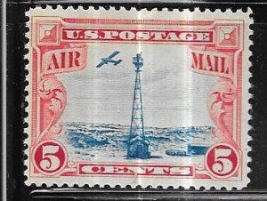 US # C11 5c  Beacon on Rocky Mountains  (MNG) CV $5.50