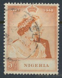 Nigeria  SG 63 SC# 74  Used Royal Silver Wedding 1948 please see scan