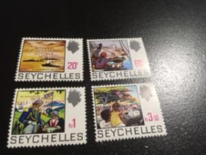 Seychelles sc 327-330 MH comp set