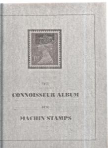 MACHIN STAMPS CONNOISSEUR ALBUM 2 VOLUMES. SPECIALIST MACHIN ALBUMS