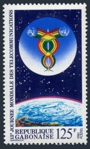 Gabon 465,MNH.Michel 775. World Telecommunications Day,1981.