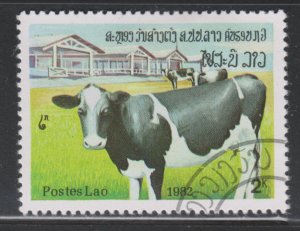 Laos 421 Cows. Farm 1982