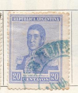 Argentine Republic 1916 Early Issue Fine Used 20c. 087383