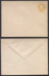 ES14 QV 1 1/2d Yellow (7.1.93) Stamped to Order Envelope Mint