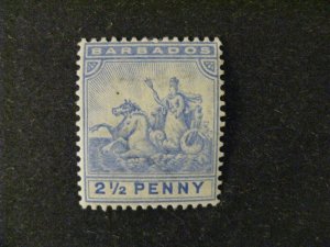Barbados #74 mint hinged  a22.7 5015