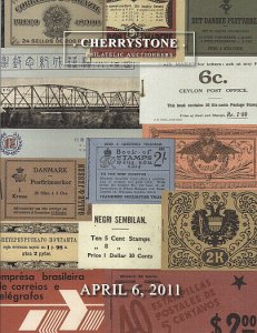 Stamp Booklets of the World, Cherrystone Philatelic Auctioneers, April 6, 2011