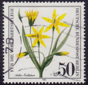 Germany Berlin - 1980 - Scott #9NB172 - used - Wildflowers