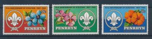 [116770] Penrhyn 1983 Scouting Jamboree 75th Anniversary  MNH