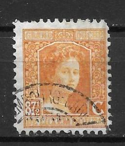 Luxembourg 108 87 1/2c Grand Duchess single Used (z1)