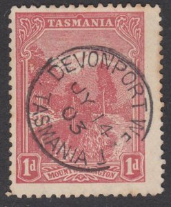 TASMANIA 1903 1d DEVONPORT WEST cds.........................................Q887