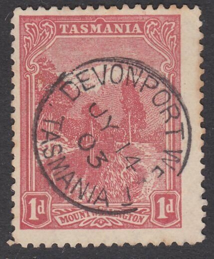 TASMANIA 1903 1d DEVONPORT WEST cds.........................................Q887