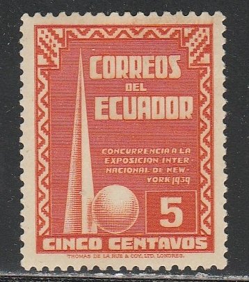 Equateur  389  (N*)  1939