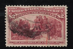 USA #242 Very Fine Used