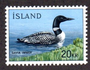 ICELAND 388 MNH SCV $6.00 BIN $3.60 DUCK