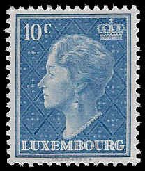 Luxembourg #160 Used VLH; 10c Grand Duchess Charlotte (1926)