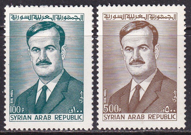 Syria (1972) #C495-6 MNH