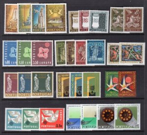 Portugal 1958-1970 Group of 11 Sets MNH