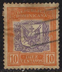 Dominican Republic 132 VFU ARMS V818-4