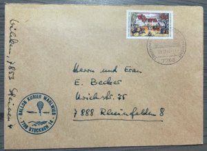 (436) GERMANY 1984 : Mi# 1229 - COVER WITH BALLOON CANCEL BALLON - VF