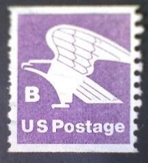 United States, Scott #1820, used(o), 1981,  B Eagle Transition, (18¢)