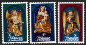 Liechtenstein Sc #751-753 Mint Hinged