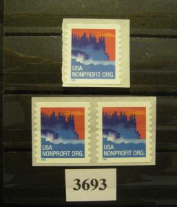 Seacoast Nonprofit Org, Scott 3693, Pair & single, MNH