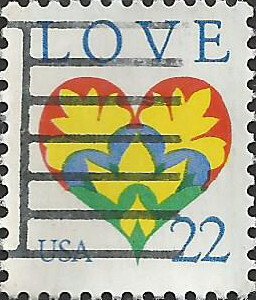 # 2248 USED LOVE STAMP