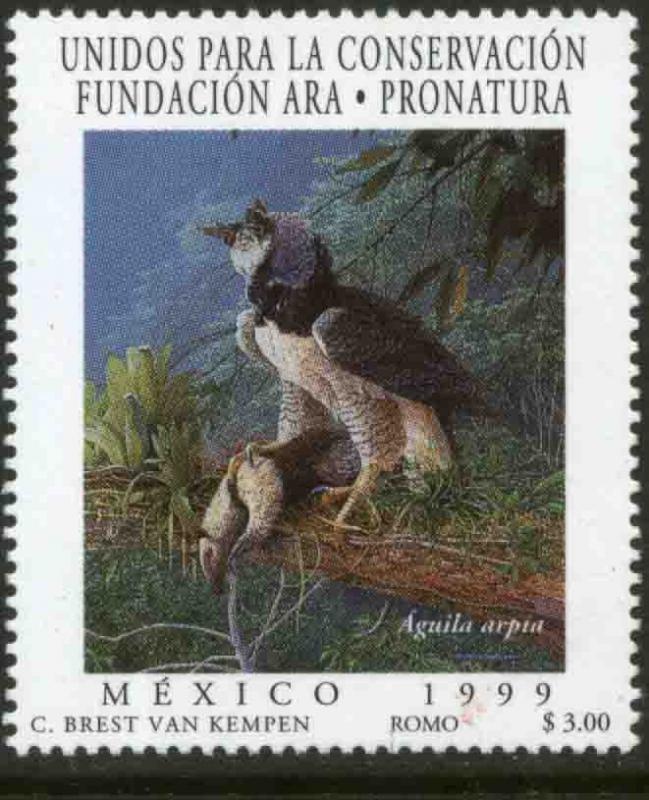 MEXICO 2164, Endangered Species, Harpy Eagle. MINT, NH. VF. (69)